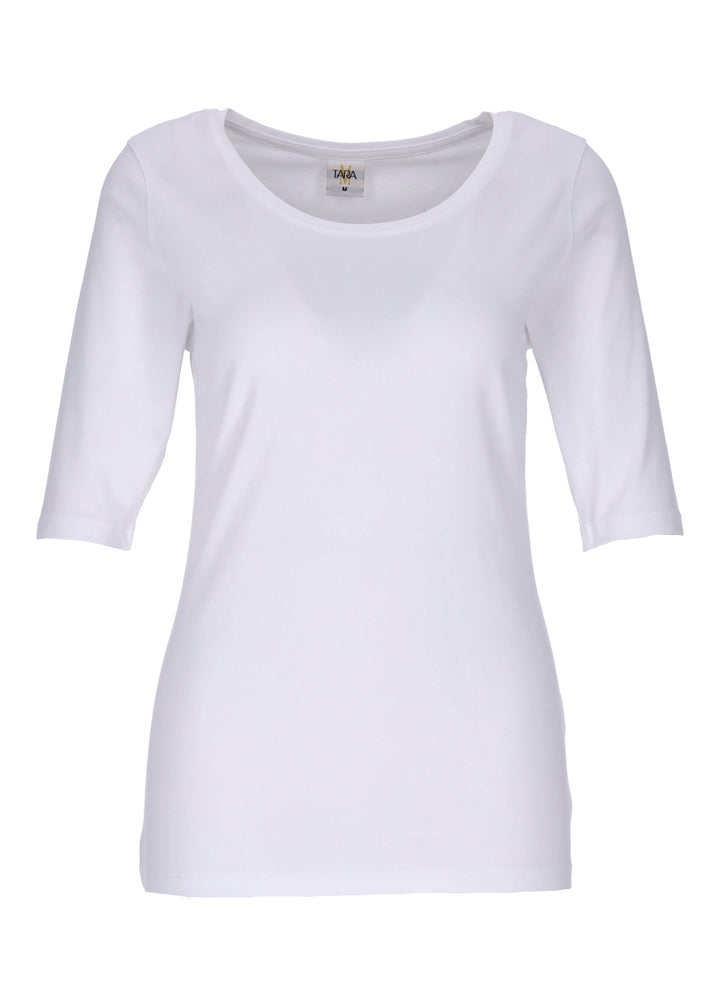 TARA M Damen T-Shirt Dreiviertel-Ärmel