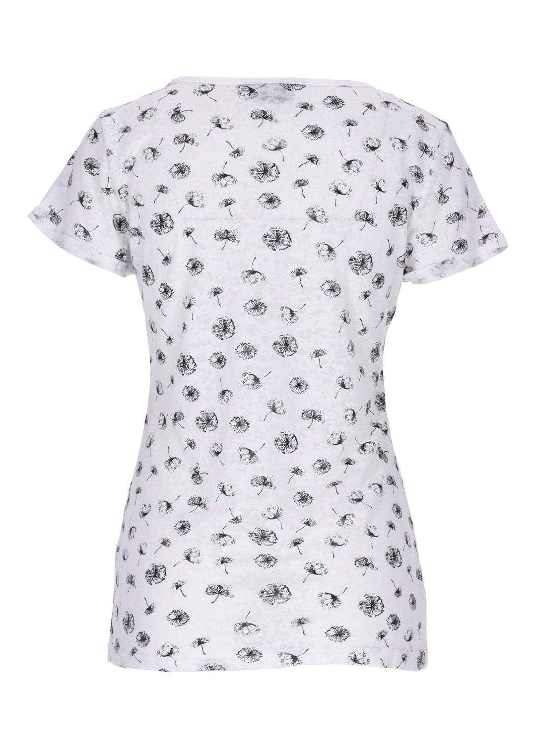 New View Damen T-Shirt Blumenmuster