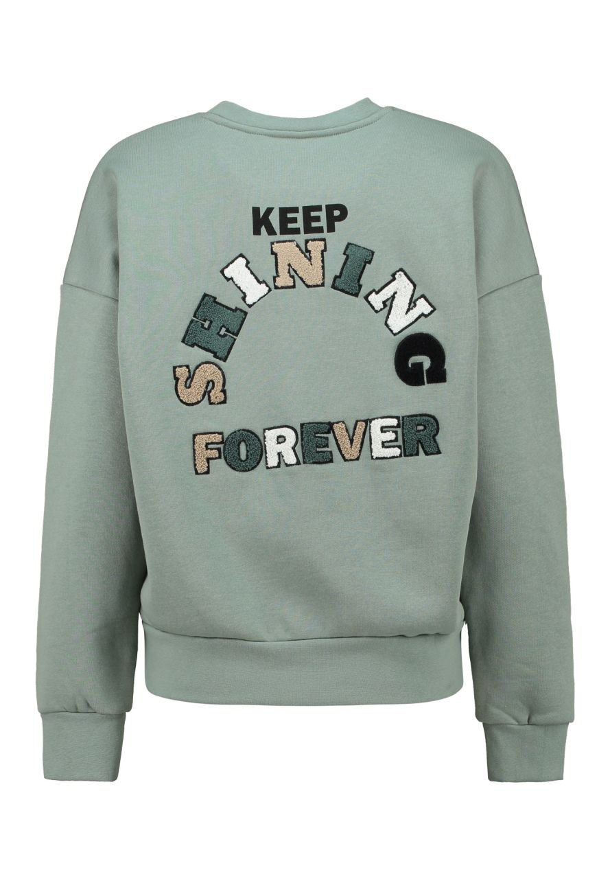 Hailys Damen-Langarmshirt KEEP SHINING