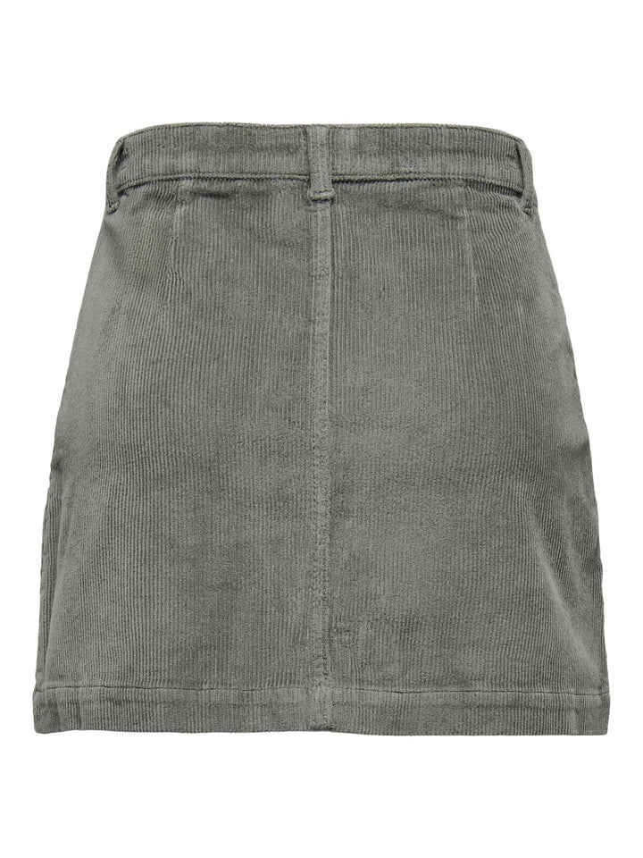 ONLY Cord Rock mit hoher Taille