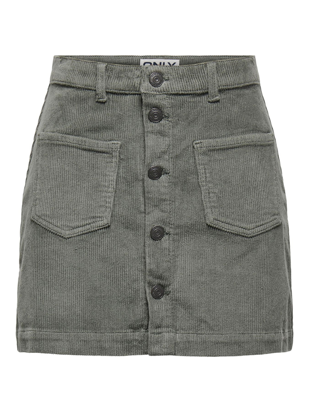 ONLY Cord Rock mit hoher Taille