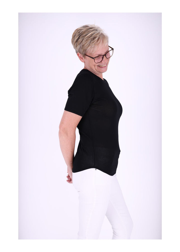 Splash of Color Damen T-Shirt Feinstrick