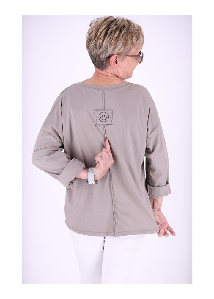 Damen Shirt mit Print - Splash of Color