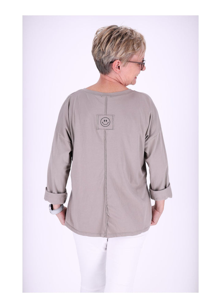Damen Shirt mit Print - Splash of Color