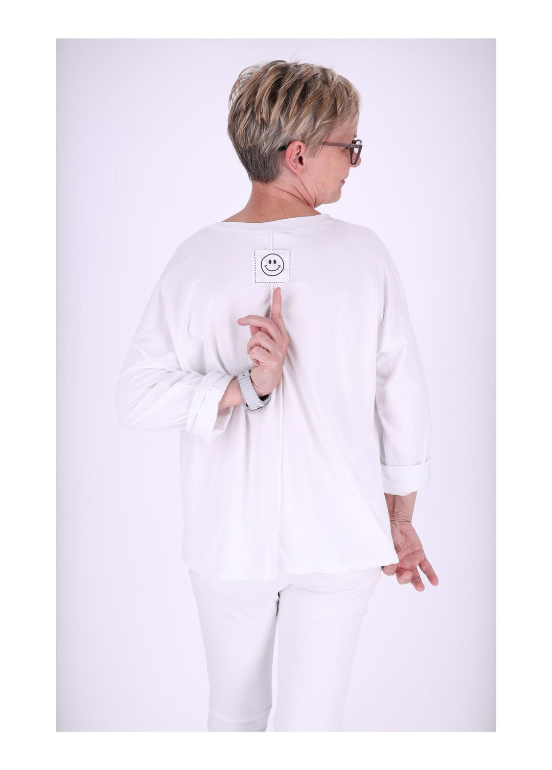 Damen Shirt mit Print - Splash of Color