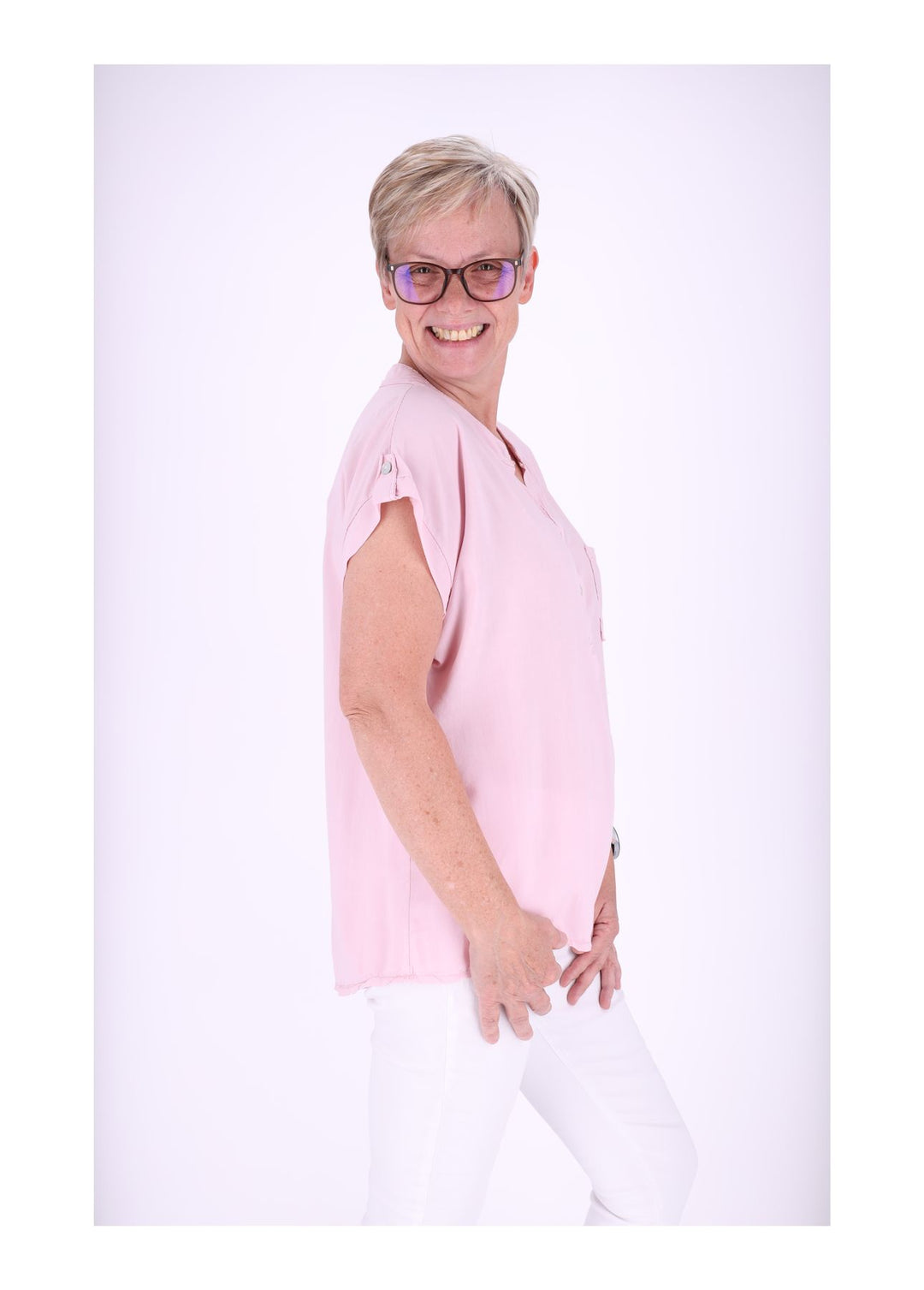 Splash of Color Damen T-Shirt Viskose
