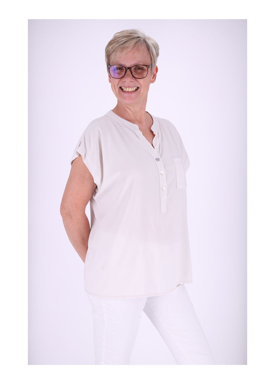 Splash of Color Damen T-Shirt Viskose