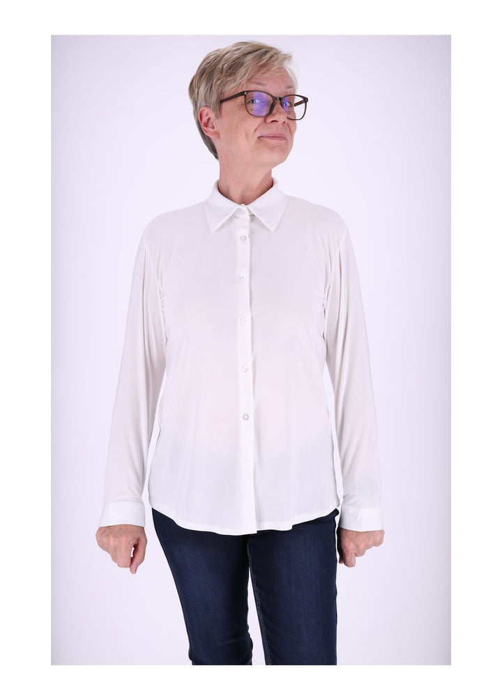 Splash of Color Damen Bluse V-Ausschnitt