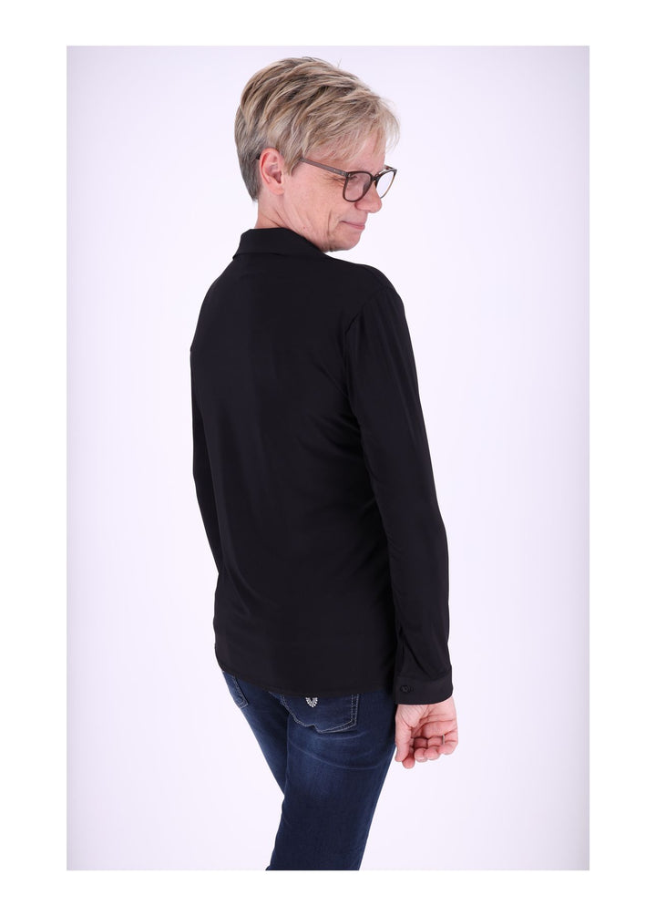 Splash of Color Damen Bluse V-Ausschnitt