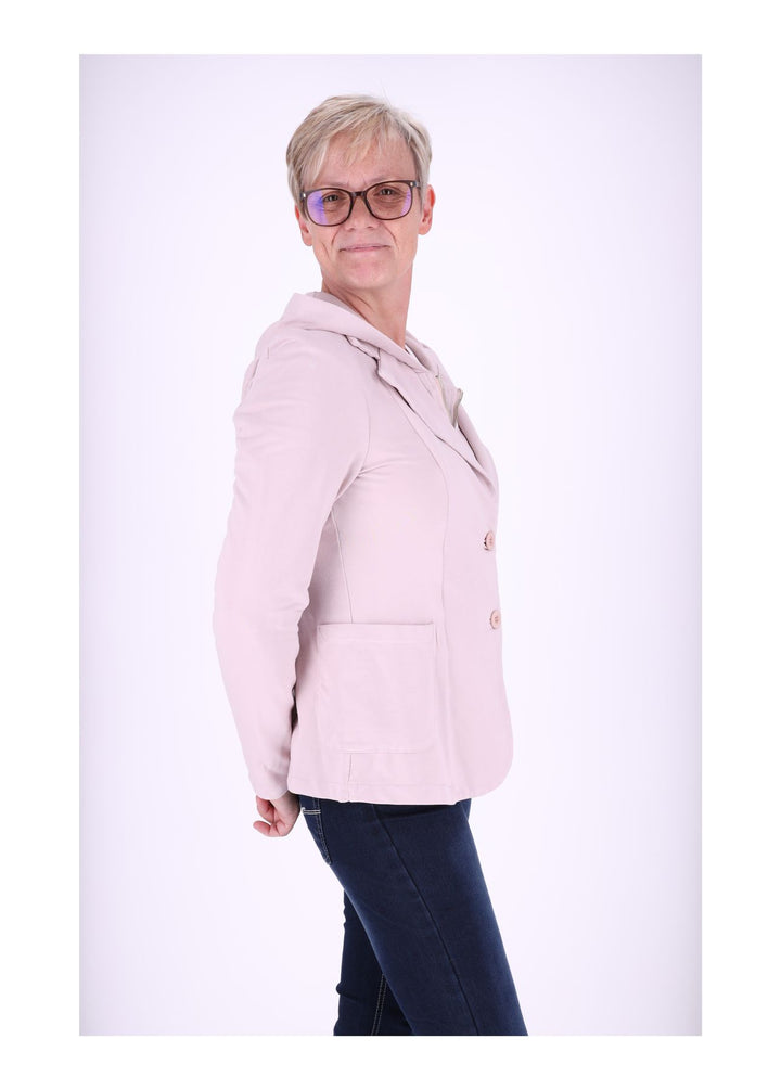 Splash of Color Sweat-Blazer mit Kapuze