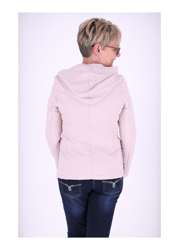 Splash of Color Sweat-Blazer mit Kapuze