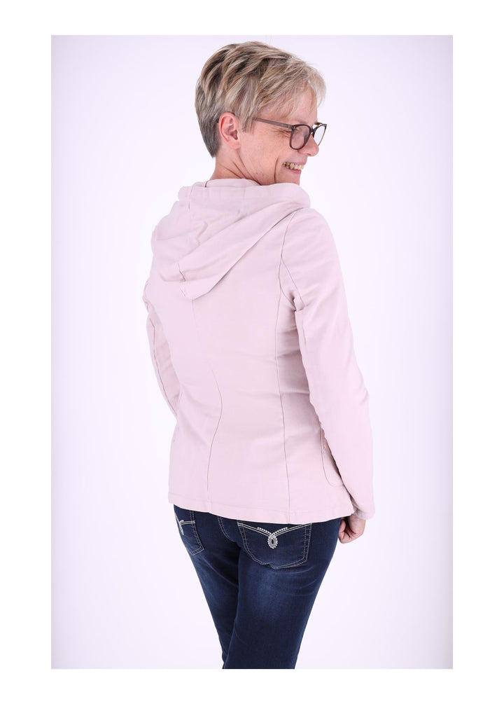 Splash of Color Sweat-Blazer mit Kapuze