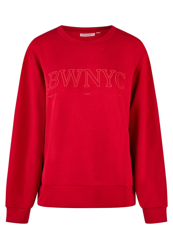 Broadway NYC Sweatshirt Damen Oversize