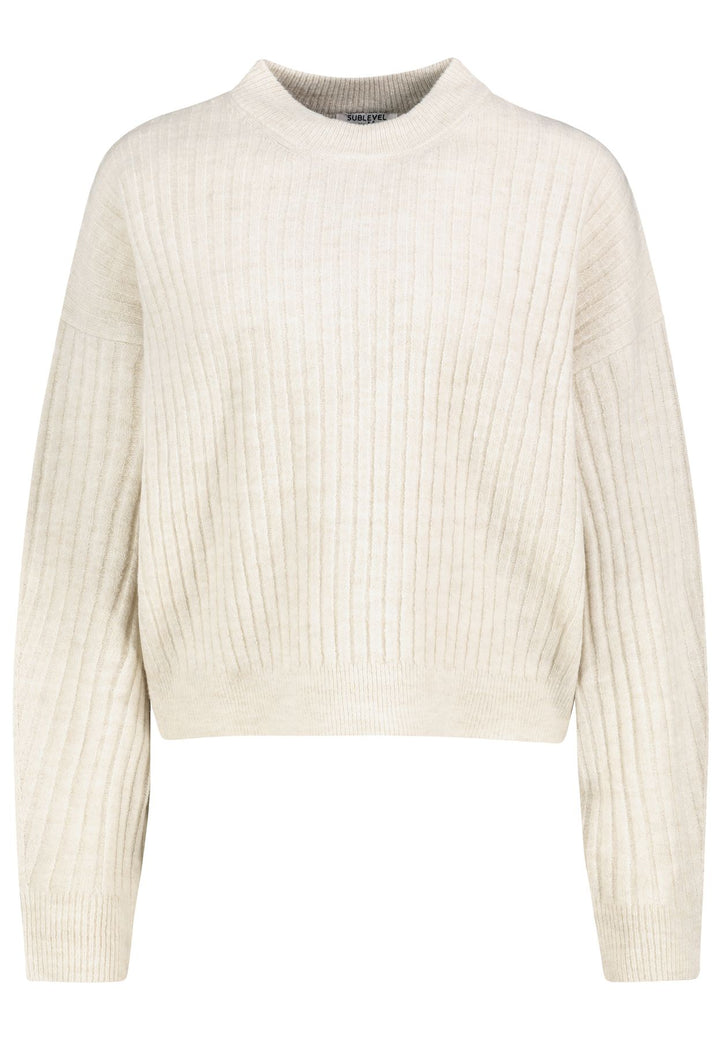 Authentic Style Strick Pullover Rundhal