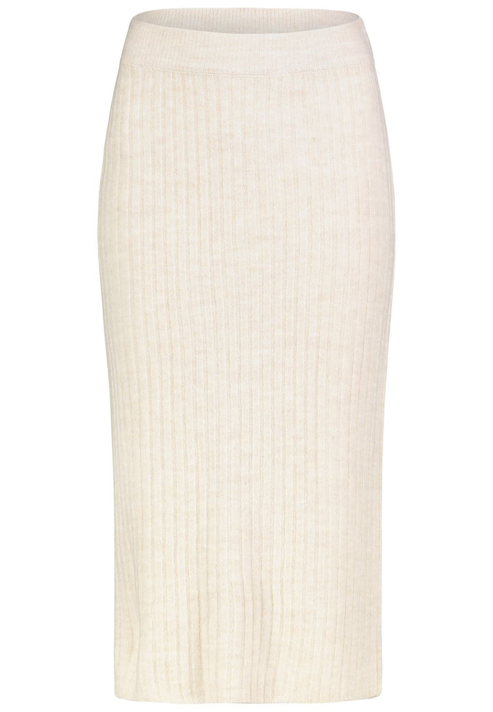Authentic Style Rippe Strickrock Midi