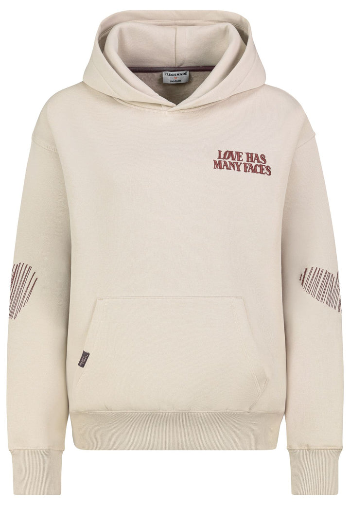 Authentic Style Damen Sweatshirt mit Kapuze