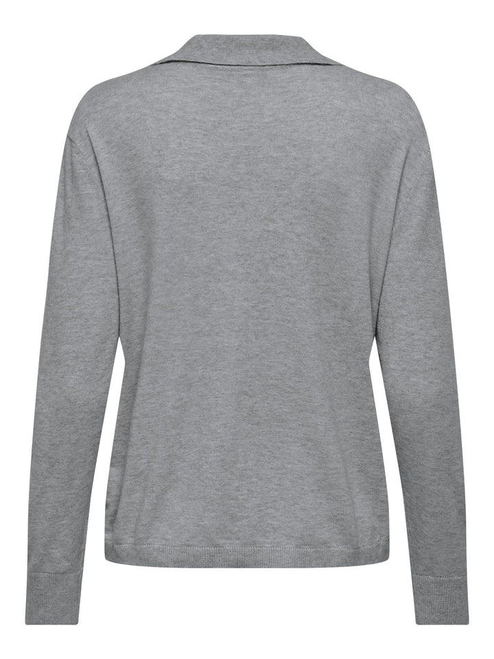 ONLY Strick Polo Pullover Damen