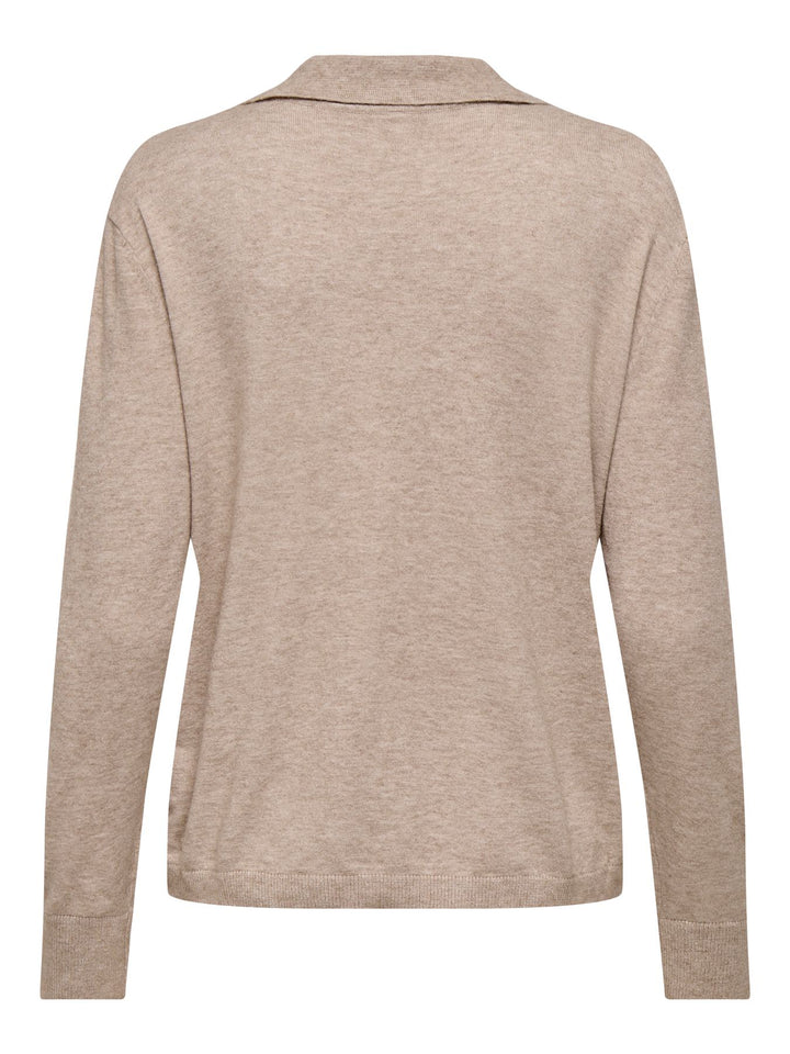 ONLY Strick Polo Pullover Damen
