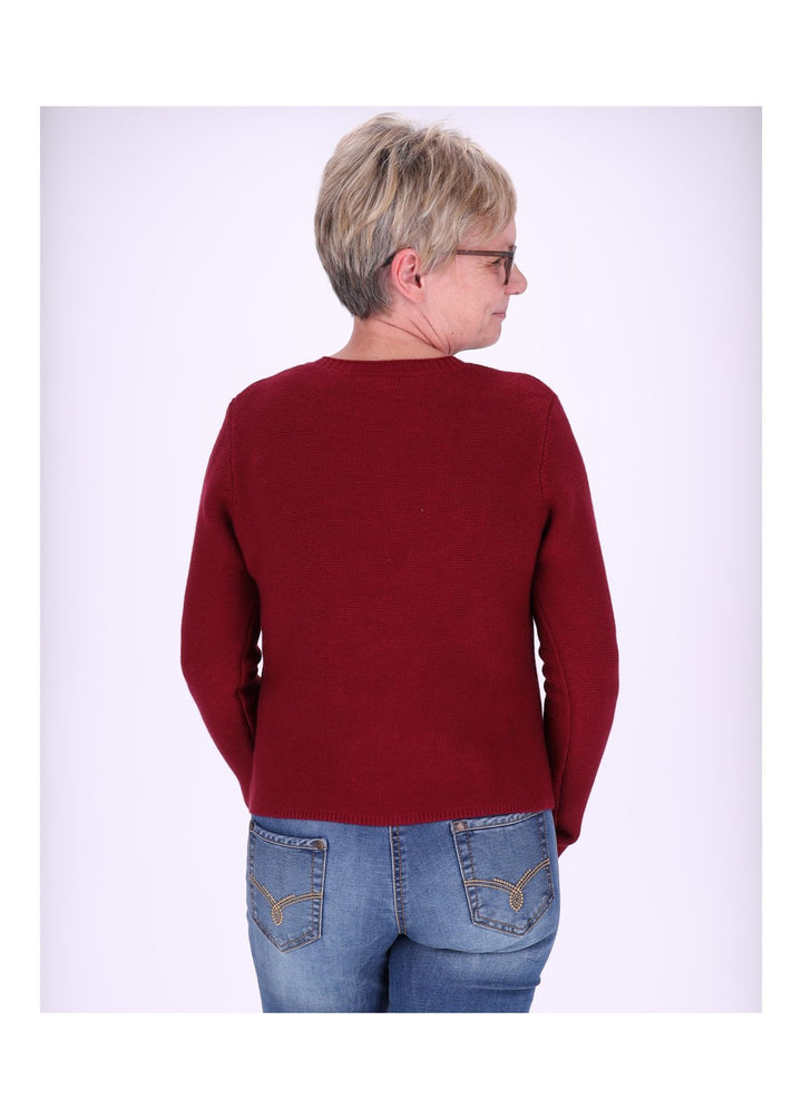 Splash of Color Strickjacke Zweireiher Damen