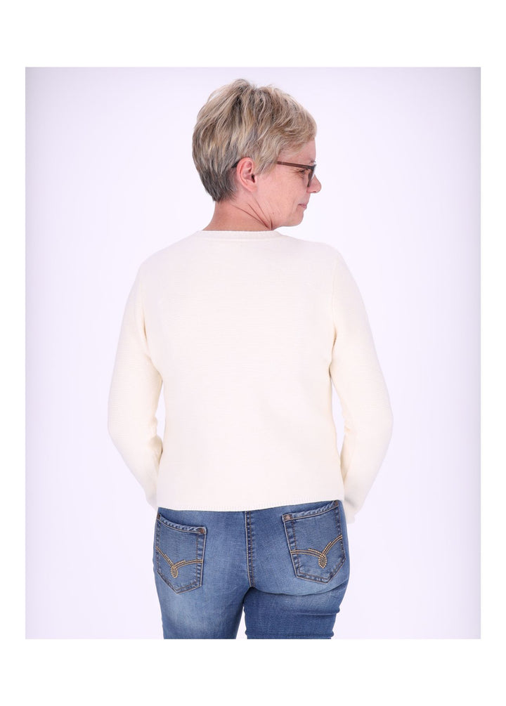 Splash of Color Strickjacke Zweireiher Damen