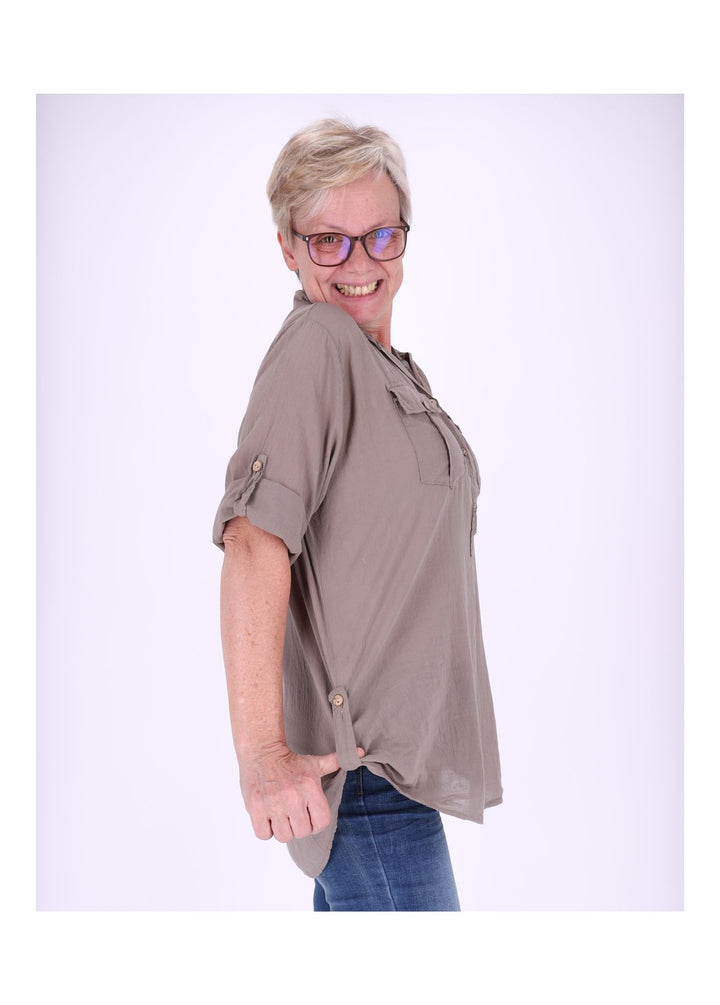 Splash of Color Blusenshirt Damen