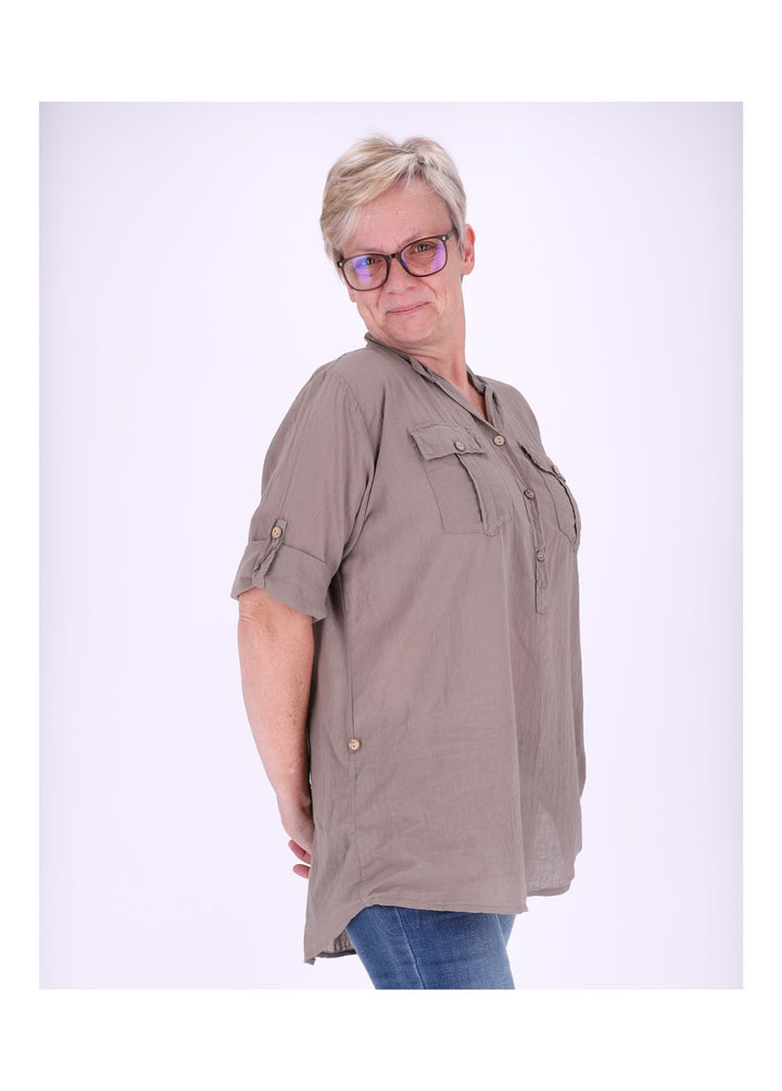 Splash of Color Blusenshirt Damen