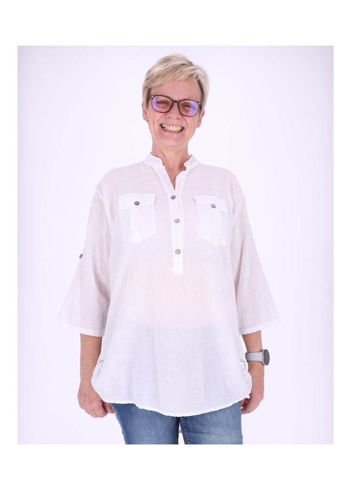 Splash of Color Blusenshirt Damen