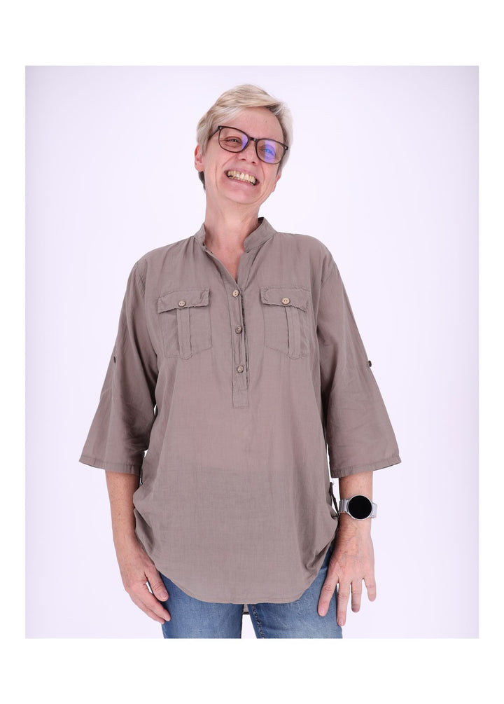 Splash of Color Blusenshirt Damen