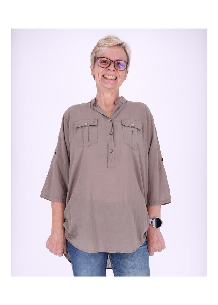 Splash of Color Blusenshirt Damen