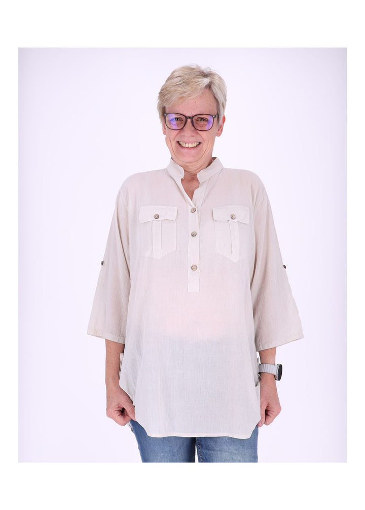 Splash of Color Blusenshirt Damen