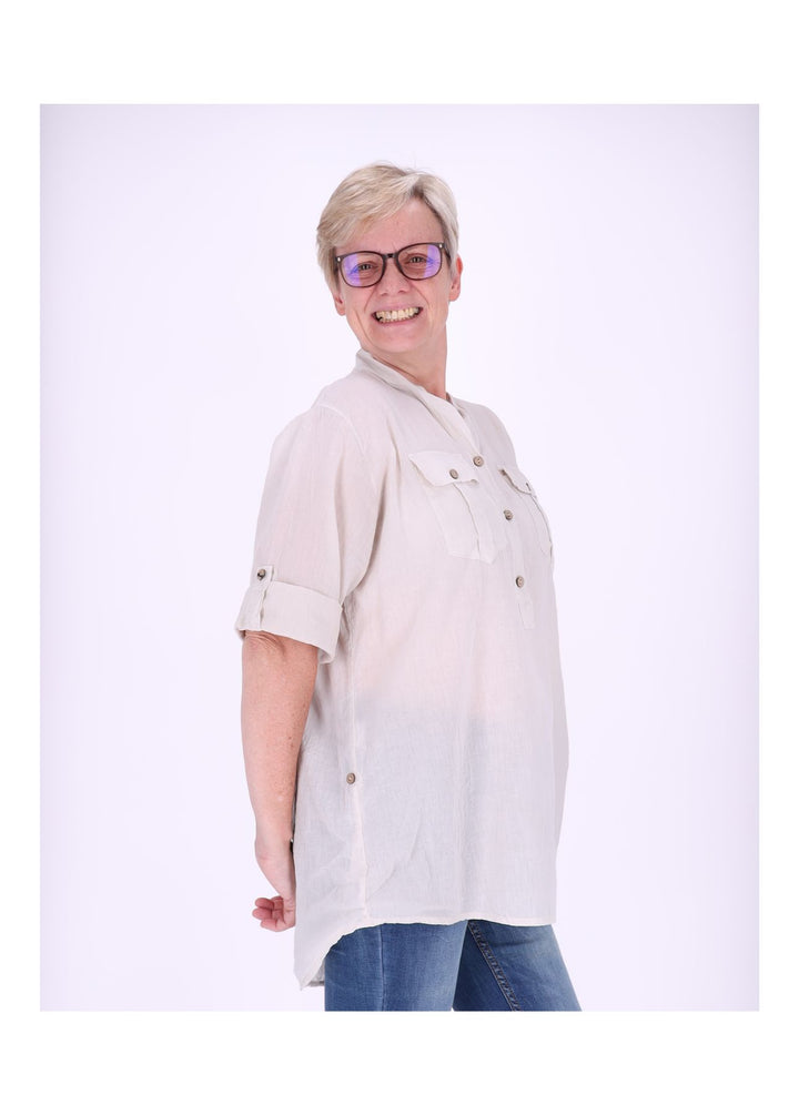 Splash of Color Blusenshirt Damen