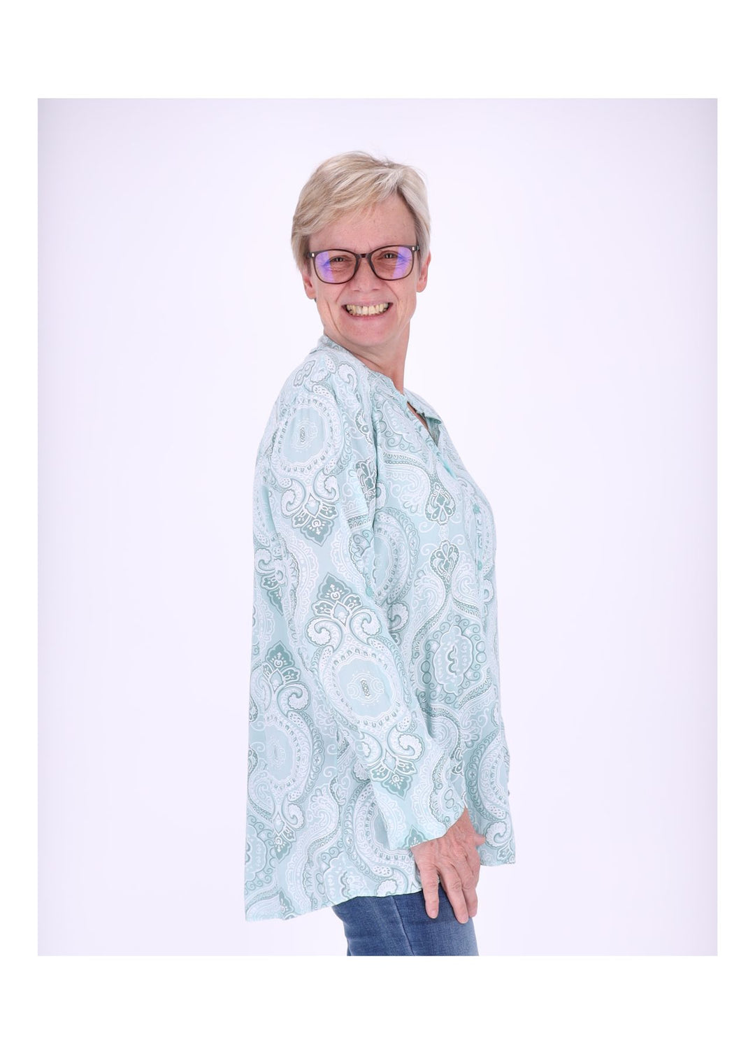 Splash of Color Damen Blusenshirt