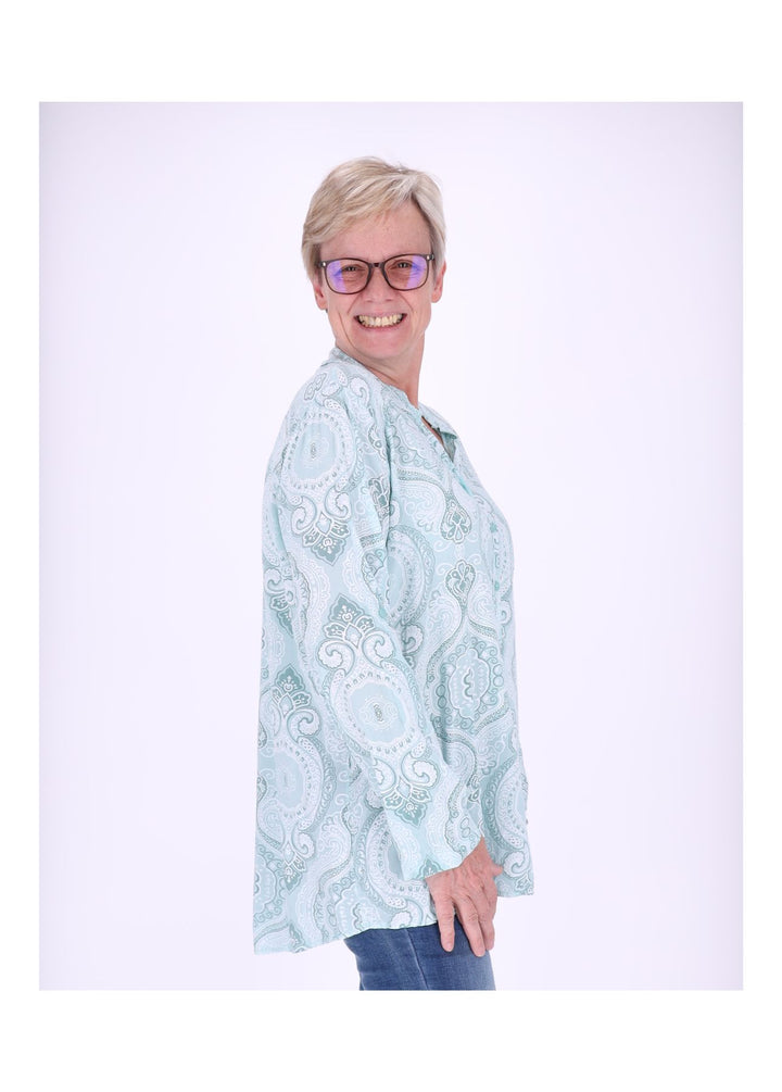 Splash of Color Damen Blusenshirt