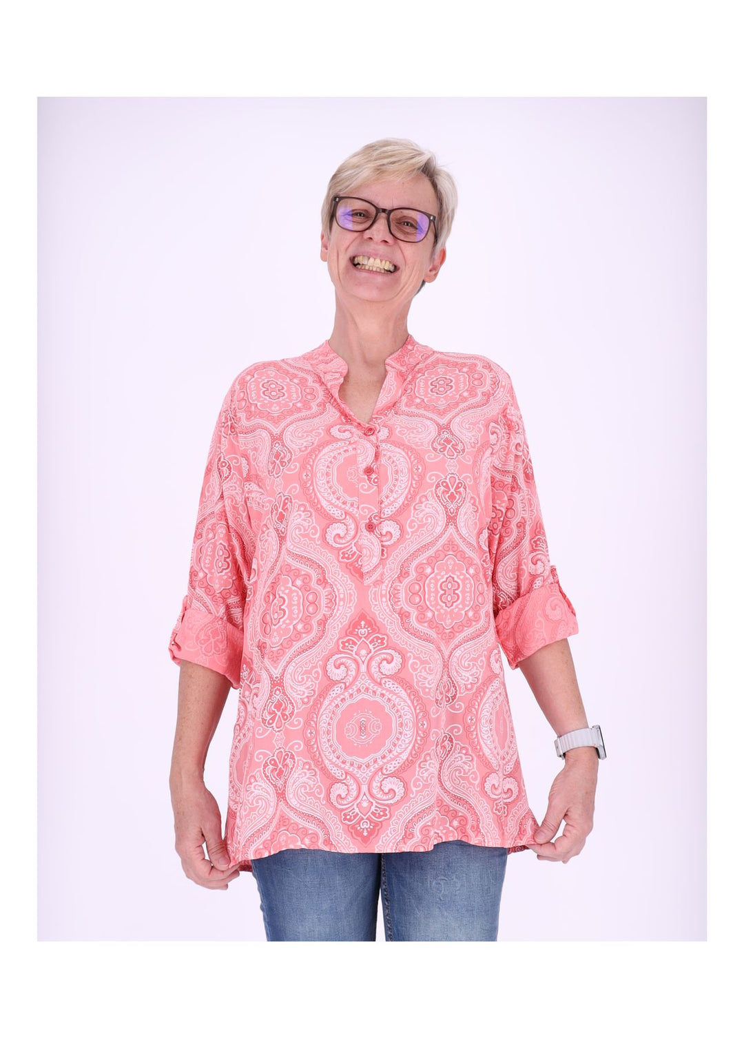 Splash of Color Damen Blusenshirt