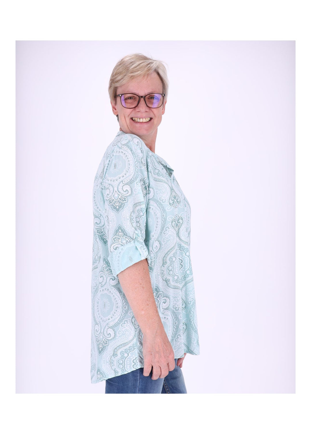 Splash of Color Damen Blusenshirt