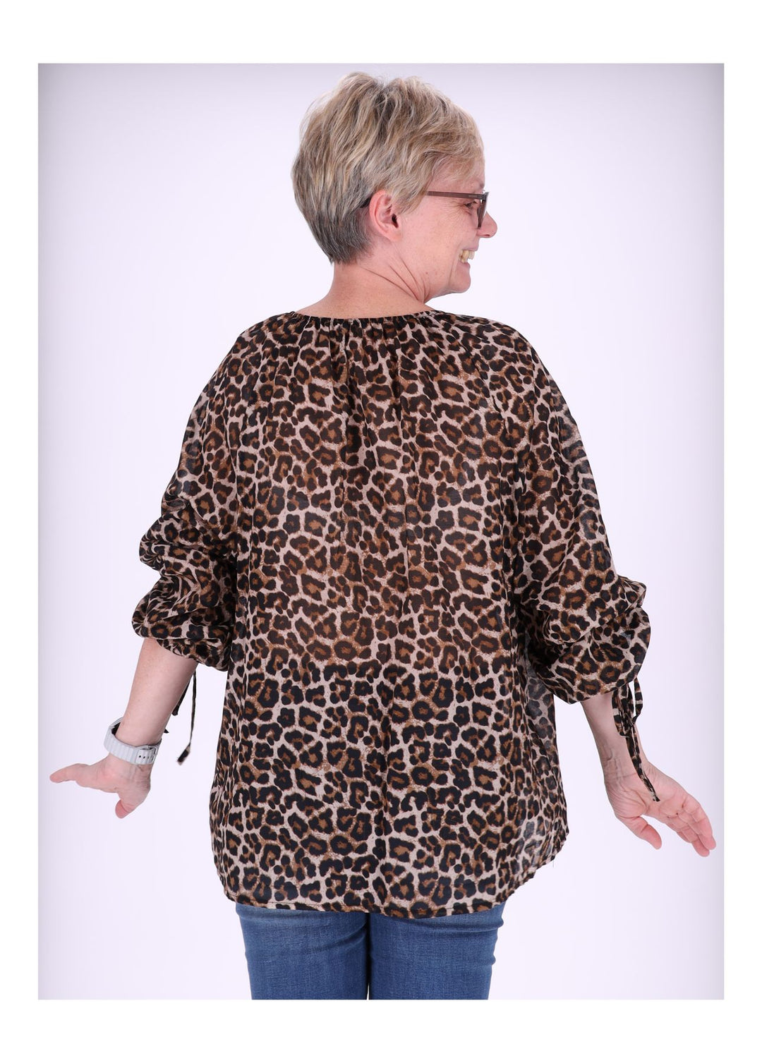 Blusenshirt Leo - Splash of Color