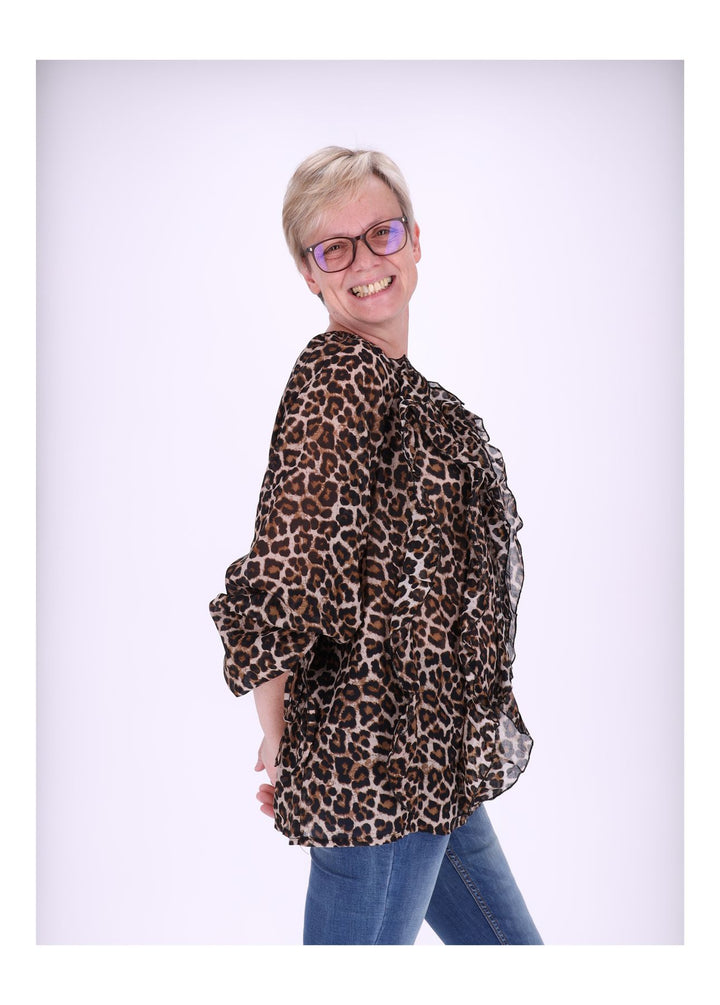 Blusenshirt Leo - Splash of Color