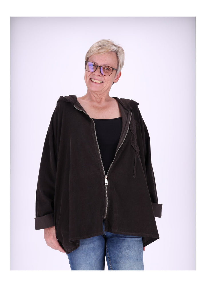 Splash of Color Sweatjacke Damen Kapuze