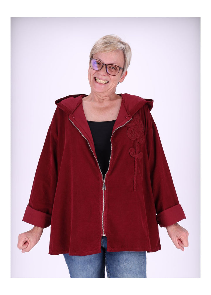 Splash of Color Sweatjacke Damen Kapuze