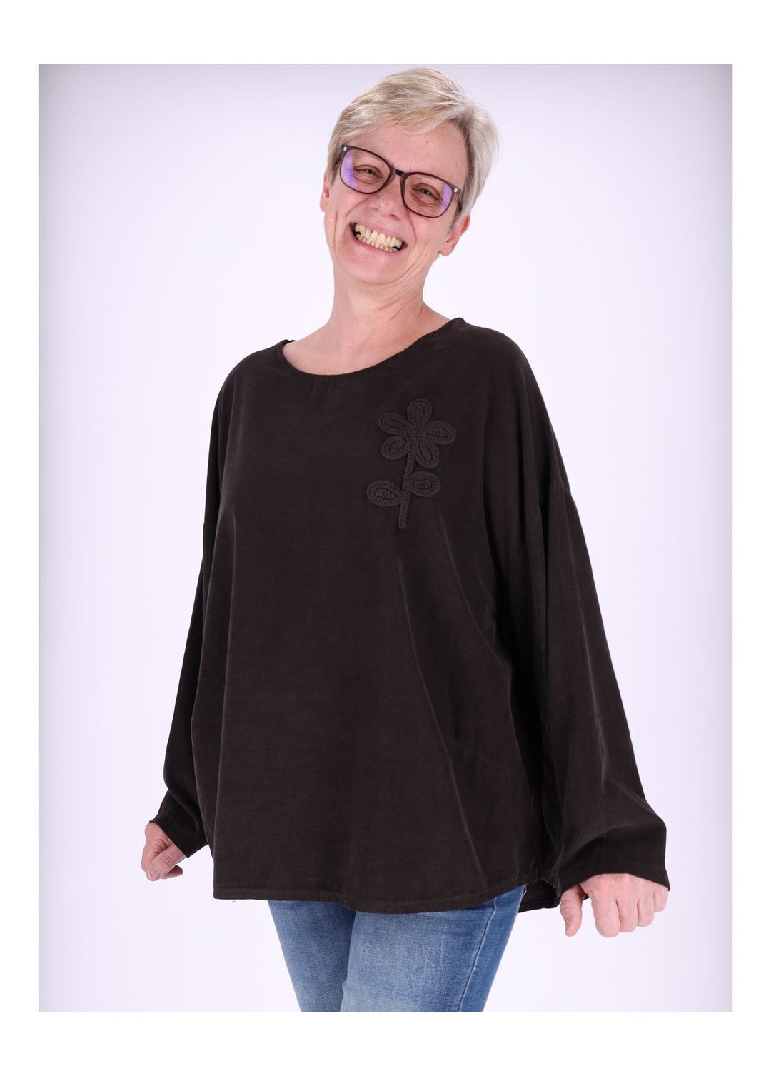 Damen Shirt Babycord von Splash of Color