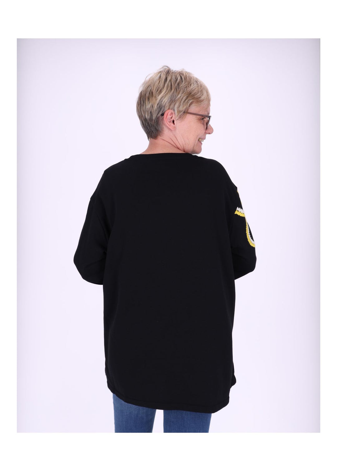 Splash of Color Sweatshirt Damen Blüte