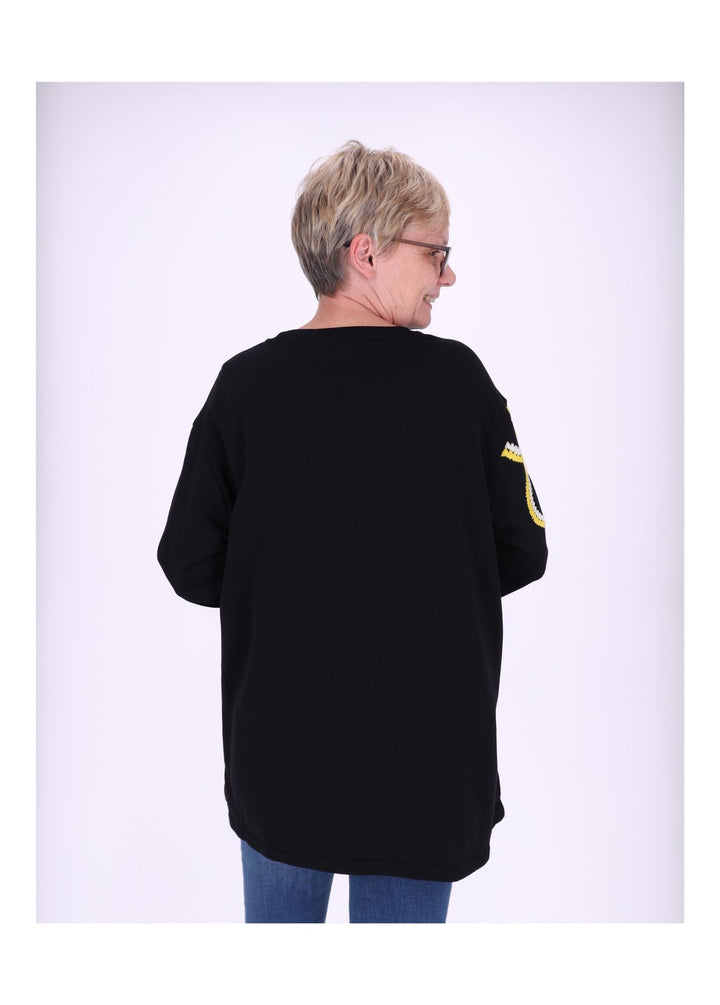 Splash of Color Sweatshirt Damen Blüte
