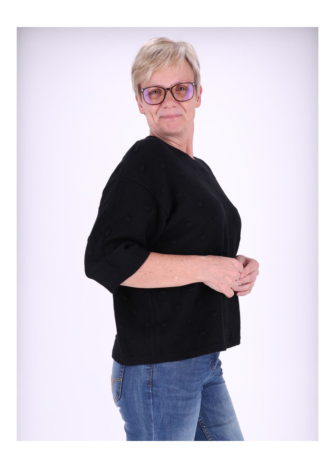 Splash of Color Damen Strickpullover