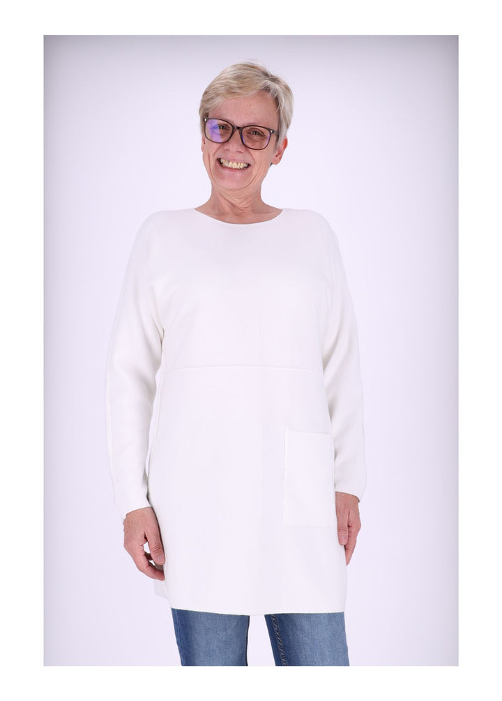 Splash of Color Strick Longshirt Damen