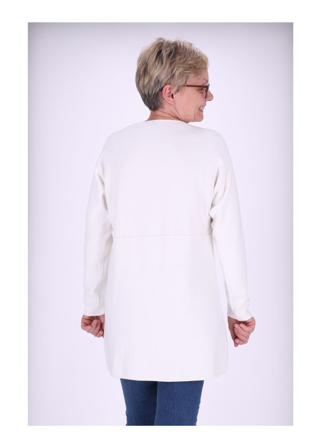 Splash of Color Strick Longshirt Damen
