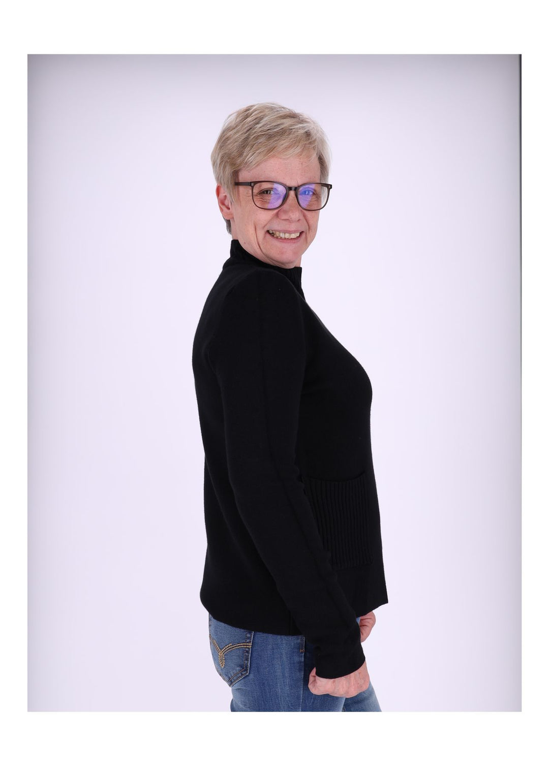Splash of Color Strickpullover Damen