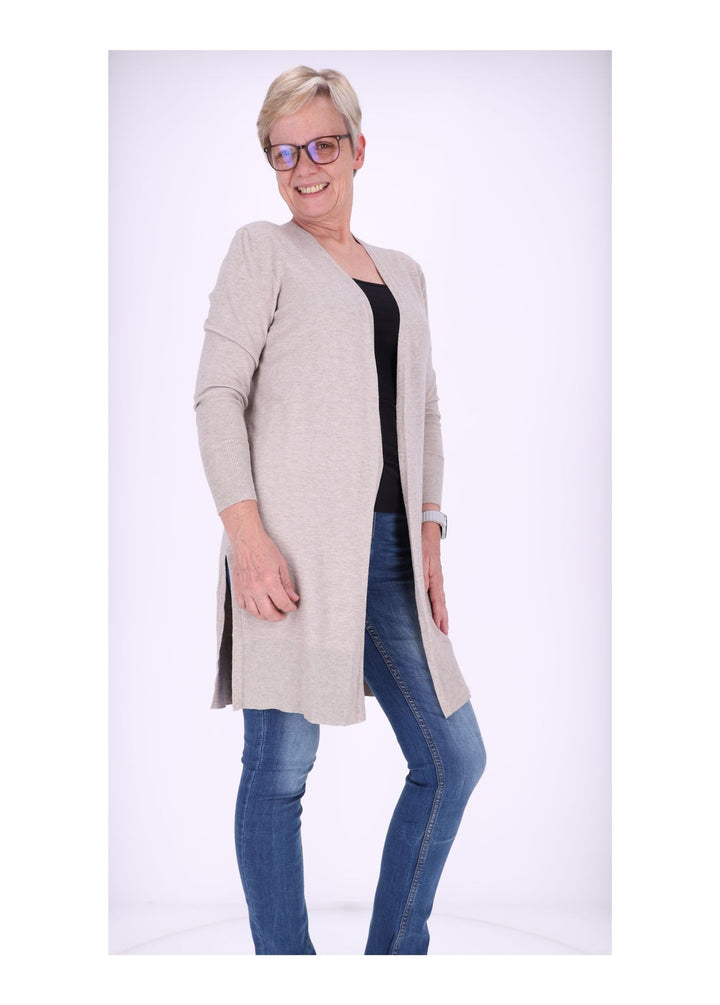 Splash of Color Strickjacke Damen offen
