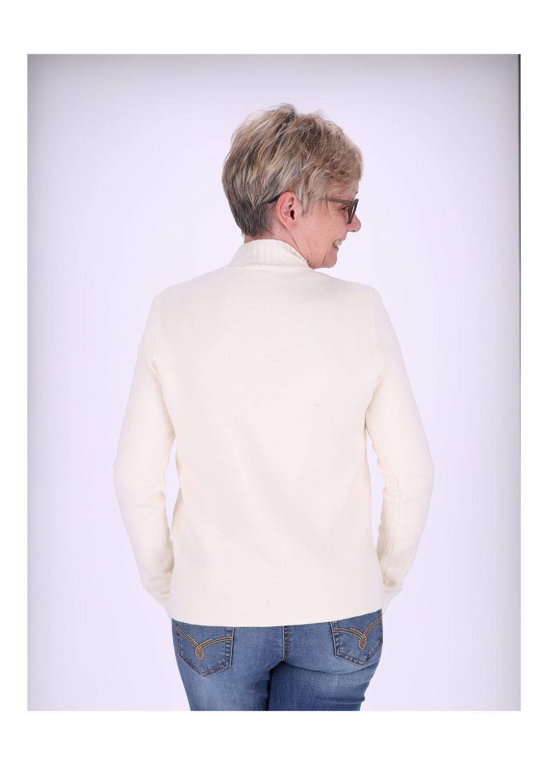 Splash of Color Strickpullover Damen