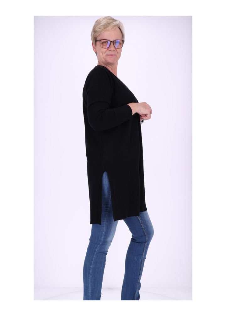 Splash of Color Strickjacke Damen offen