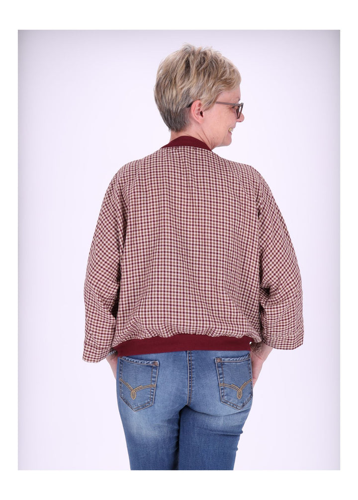 Splash of Color Blousonjacke Damen Karo
